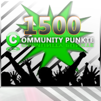 1500 Community Punkte