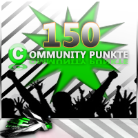 150 Community Punkte