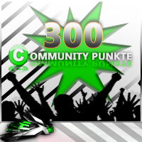 300 Community Punkte Single