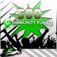 500 Community Punkte