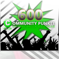600 Community Punkte